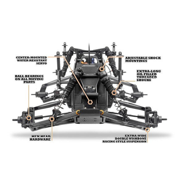 HPI Racing 160267 1/10 2WD Jumpshot SC V2 RTR - Toyo Tires - Hobby City NZ