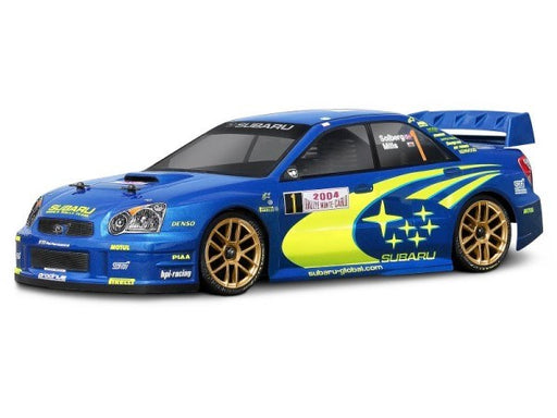 HPI Racing 17505 1/10 RC Body: 2004 Subaru Impreza WRC - Unpainted (7589890785517)