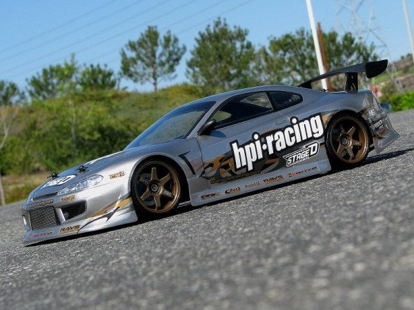HPI Racing 17530 1/10 RC Body: Nissan Silvia S15 - Unpainted - Hobby City NZ