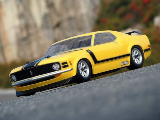 HPI Racing 17546 1/10 RC Body: 1970 Ford Mustang Boss 302 - Unpainted (7589878825197)