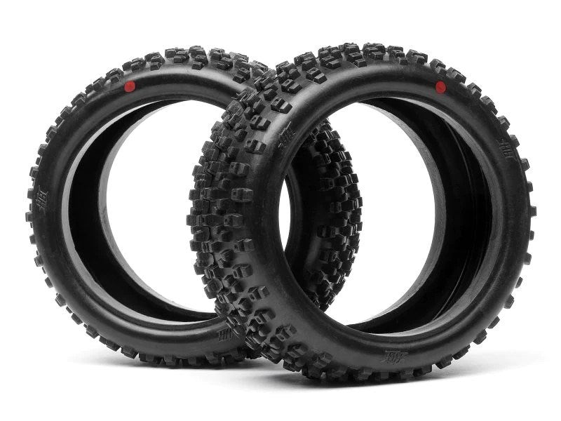 HPI Racing 67744 1/8 Buggy Tyres Proto Red Soft