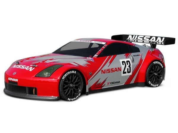 HPI Racing 7385 1/10 RC Body: Nissan 350Z GT Race - Unpainted