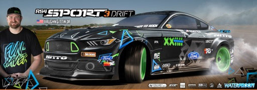 HPI Racing 115984 1/10 4WD RS4 Sport 3 Drift Car - '15 Ford Mustang RTR Spec 5 (8278313304301)