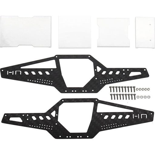 Hot Racing HRASXTF14GLC Graphite LCG Rock Crawler Conversion Chassis SCX24 - Hobby City NZ (8347088781549)