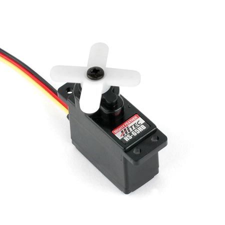 Hitec HS-65HB Micro Servo Universal 4.8V 1.8kg/0.14 sec 6.0V 2.2kg/0.11 sec 23.6x11.6x24mm 11.2g - Hobby City NZ (8347089305837)