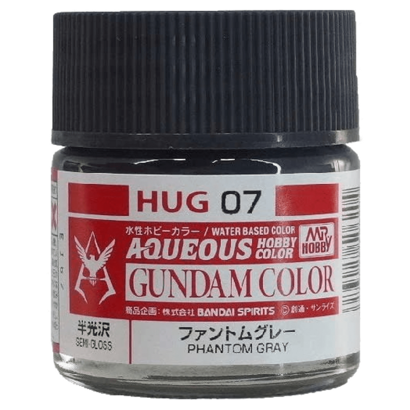 Gunze HUG07 Aqueous Semi Gloss Gundam Phantom Grey