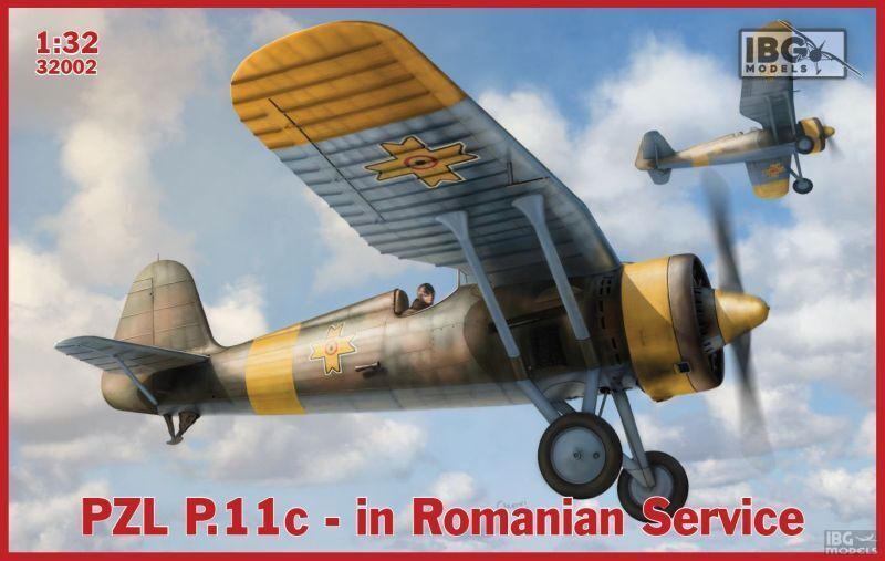 IBG Models 32002 IBG 1/32 P11C Romanian Servis Plastic Model Kit [32002] - Hobby City NZ (8966356041965)