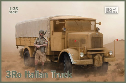 IBG Models 35052 IBG 1/35 3Ro Italian Truck - Cargo Version Plastic Model Kit [35052] - Hobby City NZ (8966356533485)