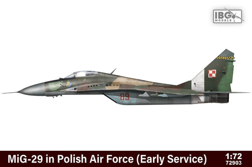 IBG Models 72903 IBG 1/72 MIG-29 in Polish Air Force Early Plastic Model Kit - Hobby City NZ (8966357778669)