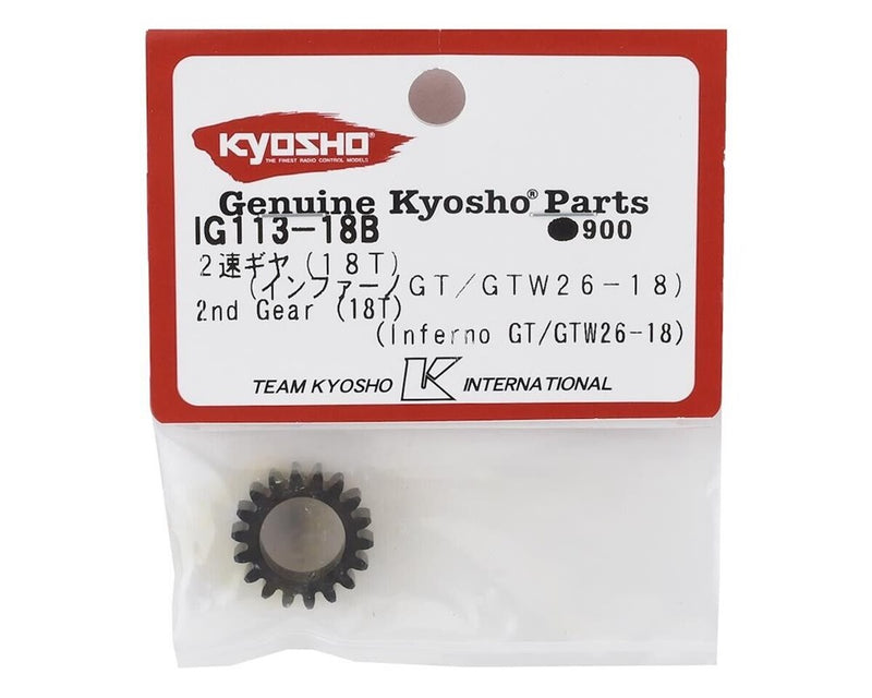 zKyosho IG113-18 PC Pinion 18T 2nd Gear