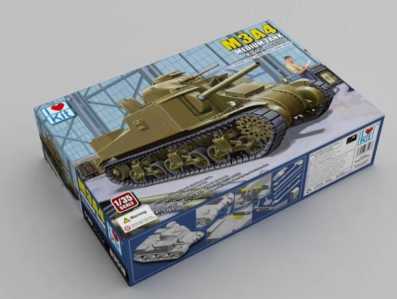 I Love Kit 63518 1/35 M3A4 Medium Tank - Hobby City NZ (8966360563949)