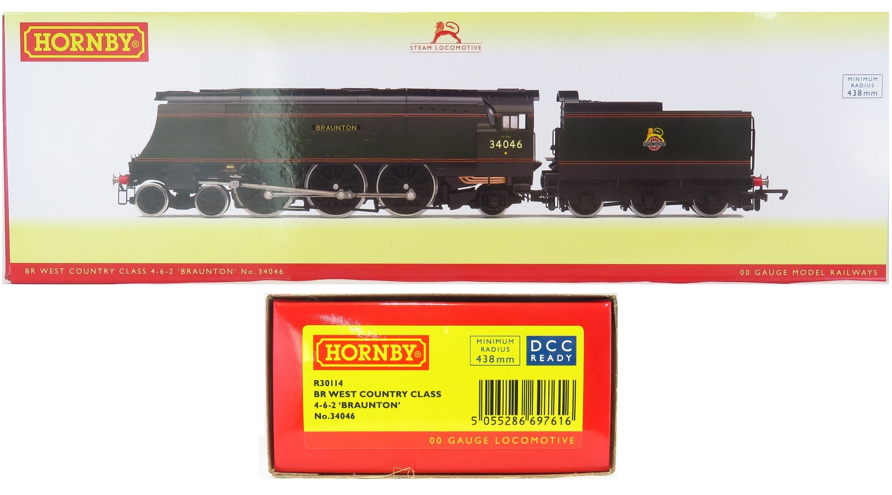 Hornby BR West Country Class 4-6-2 Model Locomotive – Hobby City NZ