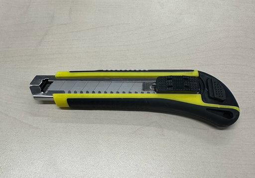 Helios - Rubber Grip 18mm Craft Pocket Snap BladeOff Knife (8525544489197)
