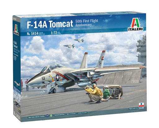 Italeri 1/72 1414 F-14A Tomcat 50Th Anni. (8278380347629)