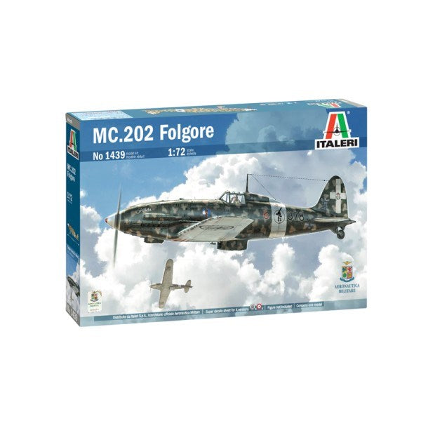 Italeri 1439  1/72 MC 202 FOLGORE MACCHI (8278297247981)