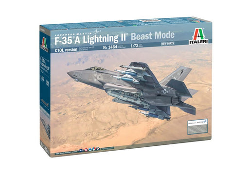Italeri 1/72 1464 Lockeed F-35A Beast Mode (8219035140333)