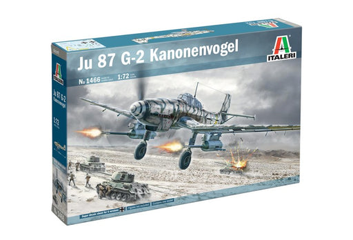 Italeri 1/72 1466 Junker Ju-87G-2 Kanonenvogel (8219034550509)