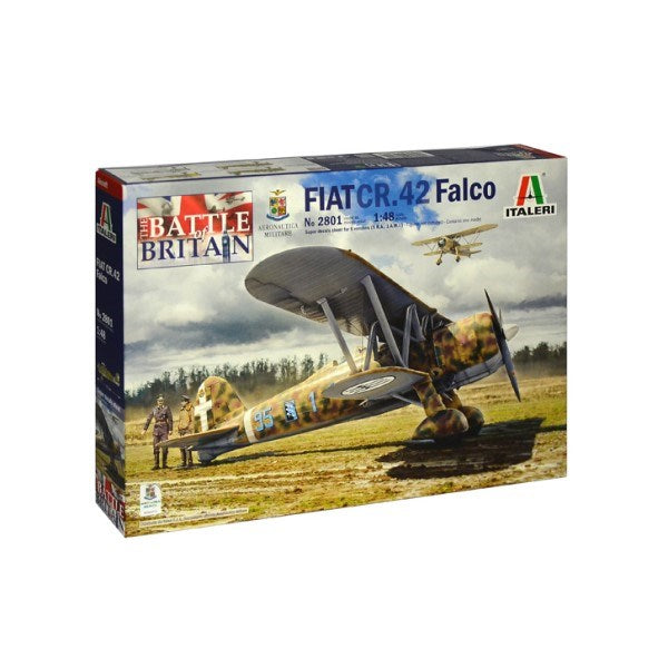 Italeri 1/48 2801 Fiat Cr.42 Battle Of Britain 80Th - Hobby City NZ (7546232111341)