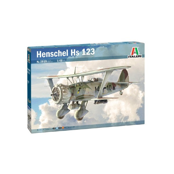Italeri 2819 1/48 Henschel Hs 123 - Hobby City NZ (7882223321325)