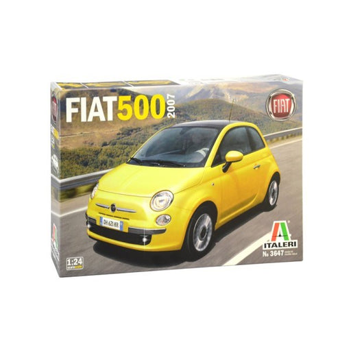 Italeri 3647 1/24 FIAT 500 (2007 vers) (8130723381485)