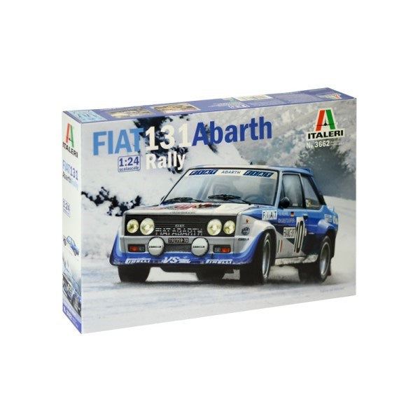 Italeri 3662 1/24 FIAT 131 ABARTH RALLY - Hobby City NZ (7893051375853)