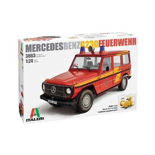 Italeri 3663 1/24 Mercedes-Benz G230 Feuerwehr (7882815439085)
