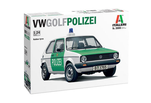 Italeri 3666 1/24 VW GOLF POLIZEI (8346759725293)