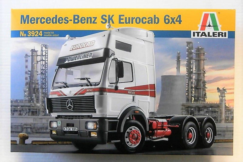 Italeri 3924 1/24 MERCEDES 6X4 EUROCAB (8948586578157)