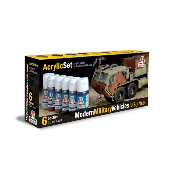Vallejo by Italeri 442AP PAINT - MODERN MILITARY - 6 PCS