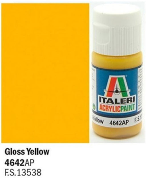 Vallejo by Italeri 4642AP Paint GLOSS YELLOW (8346782597357)