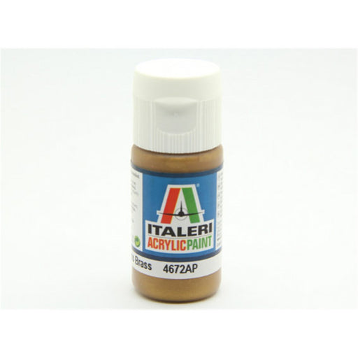 Vallejo by Italeri 4672AP Paint METAL GLOSS BRASS (8346782859501)