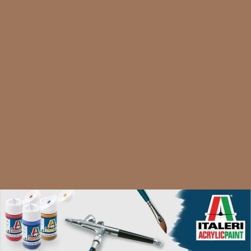 Vallejo by Italeri 4709 Flat Dark Tan (F.S. 30219) Acrylic 20ml (7546235158765)