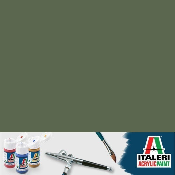 Vallejo by Italeri 4726 Flat Dark Green (F.S. 34079) Acrylic 20ml (7546235289837)