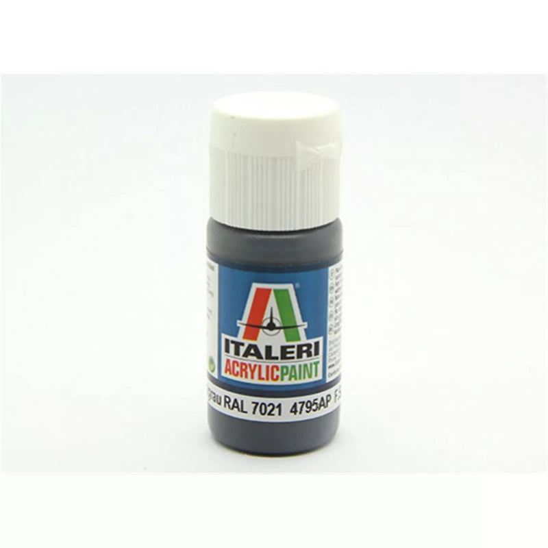 Vallejo by Italeri 4795 Paint FLAT PZ. SCHWARZGRAU RAL 7021