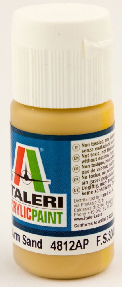 Vallejo by Italeri 4812 Paint FLAT US ARMY/MARINE GULF ARM SAN (8346783711469)