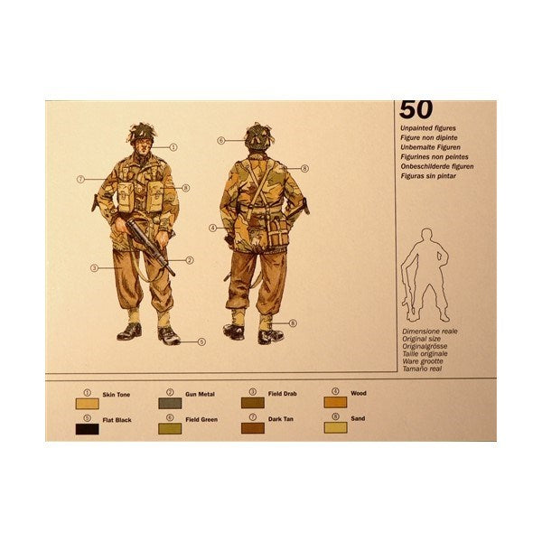 Italeri 6034  1/72 BRITISH RED DEVIL (8130726625517)