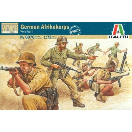 Italeri 6076 1/72 German Afrika Korps (WWII) (8130728689901)