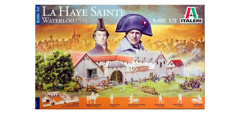 Italeri 6197 1/72 LA HAYE SAINTE WATERLOO BATTLE SET (8346755170541)