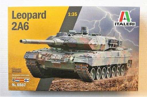 Italeri 1/35 6567 Leopard 2A6 (8219029111021)