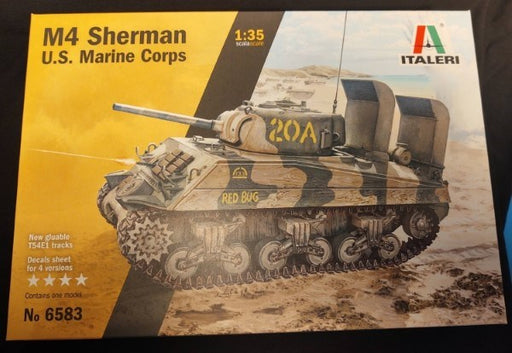 Italeri 6583 1/35 M4 SHERMAN U.S. MARINE CORPS (8346752516333)