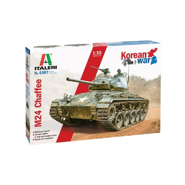 Italeri 6587 1/35 M24 Chaffee - Korean War - Hobby City NZ (7882818257133)