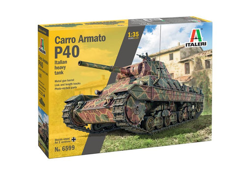 Italeri 1/35 6599 Carro Armato P40 Heavy Tank (8219035369709)