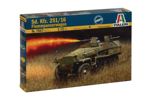Italeri 7067 1/72 Sd. Kfz. 251/16 Flammpanzerwagen (8130724954349)