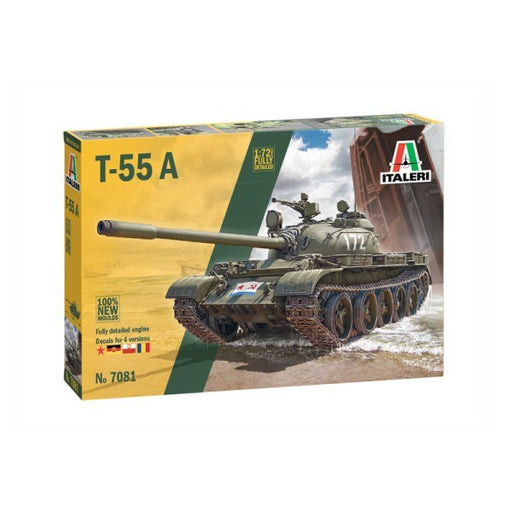 Italeri 7081 1/72 WARSAW PACT T-55A (8278300164333)
