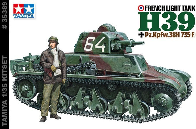 Tamiya 35389 1/35 FRENCH LIGHT TANK H39