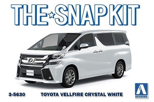 Aoshima 5630 1/32 TOYOTA VELLFIRE - WHITE CRYSTAL (8806064521453)