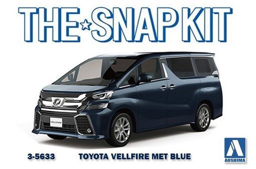 Aoshima 5633 1/32 TOYOTA VELLFIRE - GRAY BLUE MICA (8806064783597)