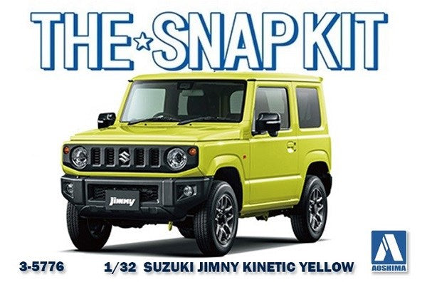 Aoshima 5776 1/32 SUZUKI JIMNY - KINETIC YELLOW (8806065438957)