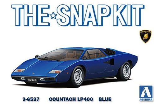 Aoshima 6537 1/32 LAMBO COUNTACH LP400 - BLUE (8806070124781)