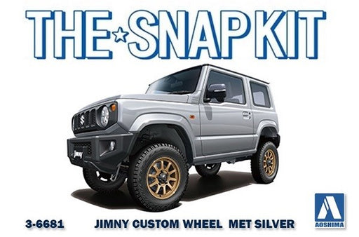 Aoshima 6681 1/32 SUZUKI JIMNY CUSTOM SILKY SILVER (8806071501037)
